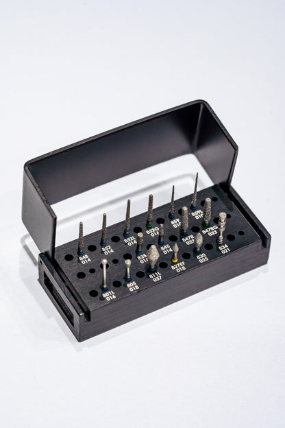 Kit de Tallado Protésico USM 1466, 16 pzs