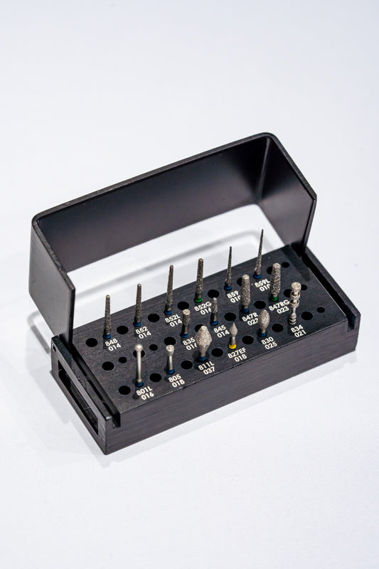 Kit de Tallado Protésico USM 1466, 16 pzs